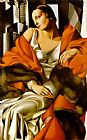 Tamara de Lempicka Portrait of Madame Boucard painting